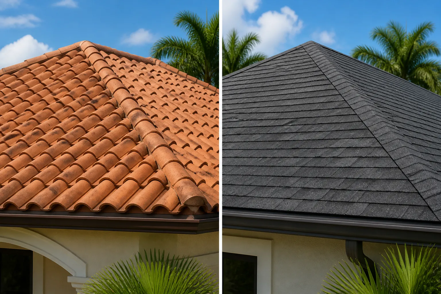 Tile vs. Shingle Roofing in Coral Springs: Which Is Better?